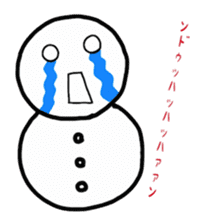 snowy lump sticker #2729635