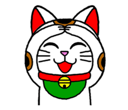 Maneki kun and his friends 2 sticker #2729791