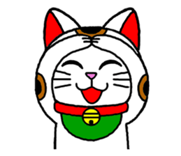 Maneki kun and his friends 2 sticker #2729791