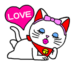 Maneki kun and his friends 2 sticker #2729798