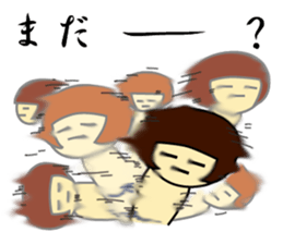 Japanese figure Natsuko sticker #2730037