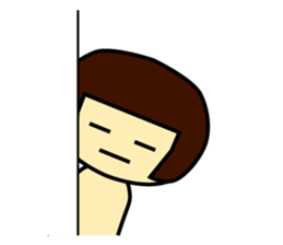 Japanese figure Natsuko sticker #2730038