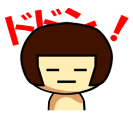 Japanese figure Natsuko sticker #2730040