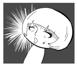 Japanese figure Natsuko sticker #2730046