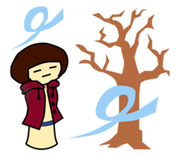 Japanese figure Natsuko sticker #2730048