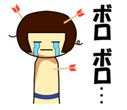 Japanese figure Natsuko sticker #2730053