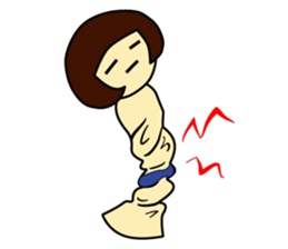 Japanese figure Natsuko sticker #2730063