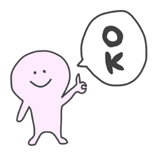 Pink & Light blue sticker #2730123