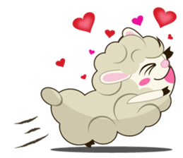 Daily conversation of sheep of Mumu sticker #2730869