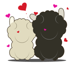Daily conversation of sheep of Mumu sticker #2730877