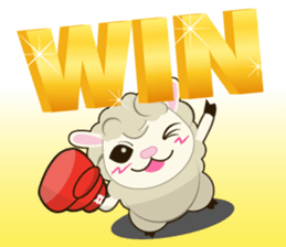 Daily conversation of sheep of Mumu sticker #2730891