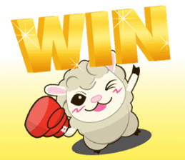 Daily conversation of sheep of Mumu sticker #2730891