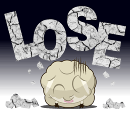Daily conversation of sheep of Mumu sticker #2730892