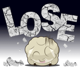 Daily conversation of sheep of Mumu sticker #2730892