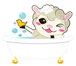 Daily conversation of sheep of Mumu sticker #2730894