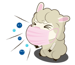 Daily conversation of sheep of Mumu sticker #2730901
