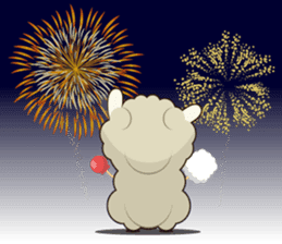 Daily conversation of sheep of Mumu sticker #2730906