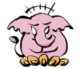 I LOVE Ganesh sticker #2731106