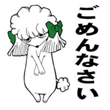 Mr. Jimmie of a strong toy poodle sticker #2731268