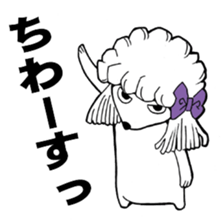 Mr. Jimmie of a strong toy poodle sticker #2731271