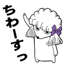 Mr. Jimmie of a strong toy poodle sticker #2731271