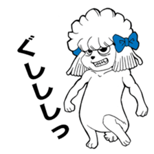 Mr. Jimmie of a strong toy poodle sticker #2731272