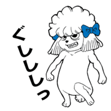 Mr. Jimmie of a strong toy poodle sticker #2731272