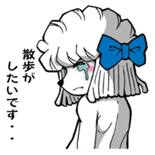 Mr. Jimmie of a strong toy poodle sticker #2731276