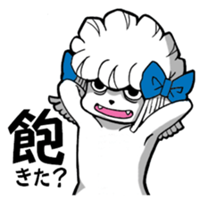 Mr. Jimmie of a strong toy poodle sticker #2731288