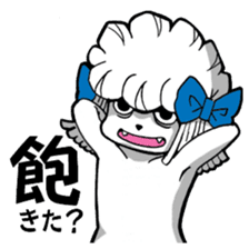 Mr. Jimmie of a strong toy poodle sticker #2731288