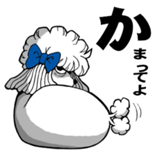 Mr. Jimmie of a strong toy poodle sticker #2731289