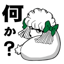 Mr. Jimmie of a strong toy poodle sticker #2731295