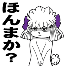 Mr. Jimmie of a strong toy poodle sticker #2731306