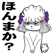 Mr. Jimmie of a strong toy poodle sticker #2731306