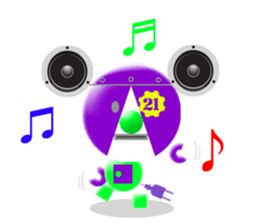 Love pippi vol.4 Robo pippi sticker #2731602