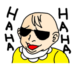 Mischievous Baby sticker #2732463
