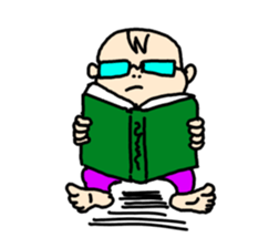 Mischievous Baby sticker #2732469