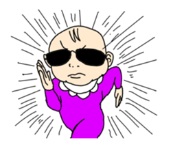 Mischievous Baby sticker #2732470