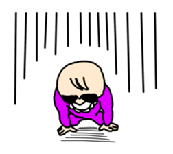 Mischievous Baby sticker #2732471