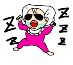 Mischievous Baby sticker #2732475