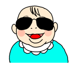 Mischievous Baby sticker #2732480