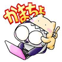 Onayami Panda & Necoco Cat sticker #2732535