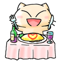 Onayami Panda & Necoco Cat sticker #2732542