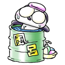 Onayami Panda & Necoco Cat sticker #2732547