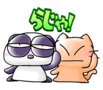 Onayami Panda & Necoco Cat sticker #2732550