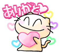 Onayami Panda & Necoco Cat sticker #2732552