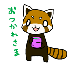 Daily of red pandas. sticker #2732750