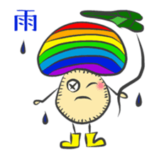 Felt Mushroom Chan sticker #2732960