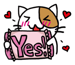 Let's Go!Lovely Cat sticker #2732971