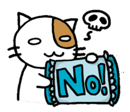 Let's Go!Lovely Cat sticker #2732972